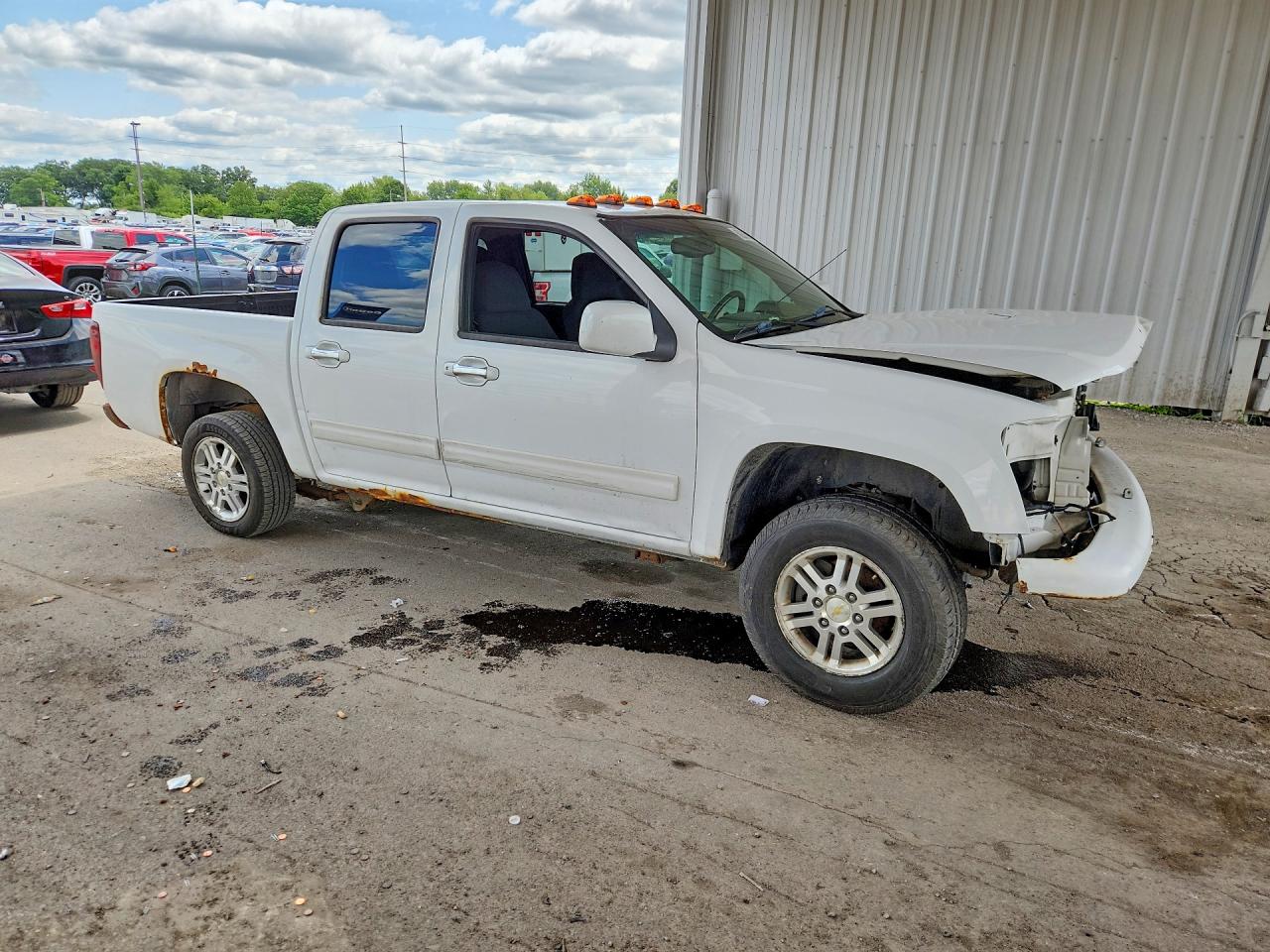 2010 Chevrolet Colorado Lt White vin: 1GCJTCDE6A8121007