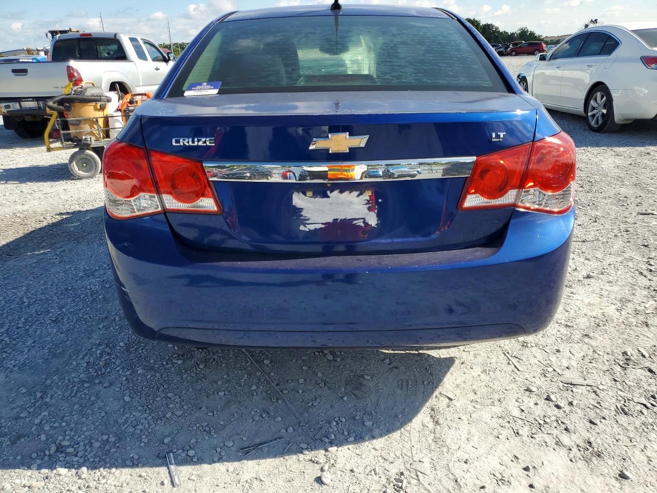 2013 Chevrolet Cruze Lt Blue vin: 1G1PC5SB3D7306245