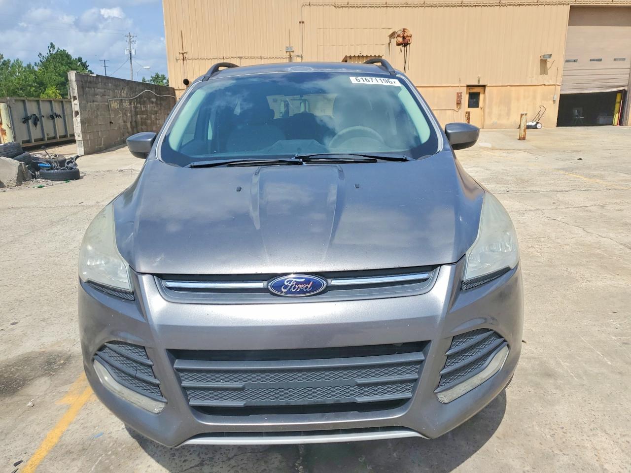 2014 Ford Escape Se Gray vin: 1FMCU9GX7EUC04802