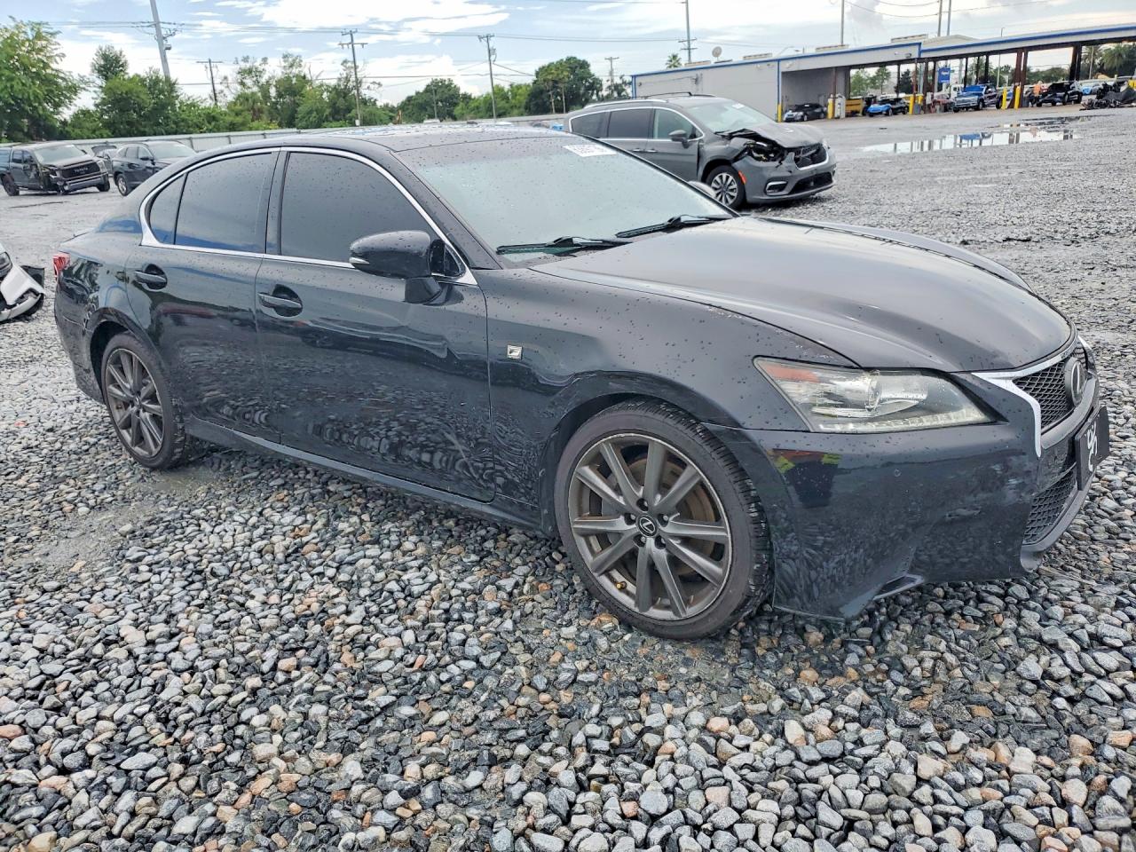 2015 Lexus Gs 350 Black vin: JTHCE1BL1FA006533