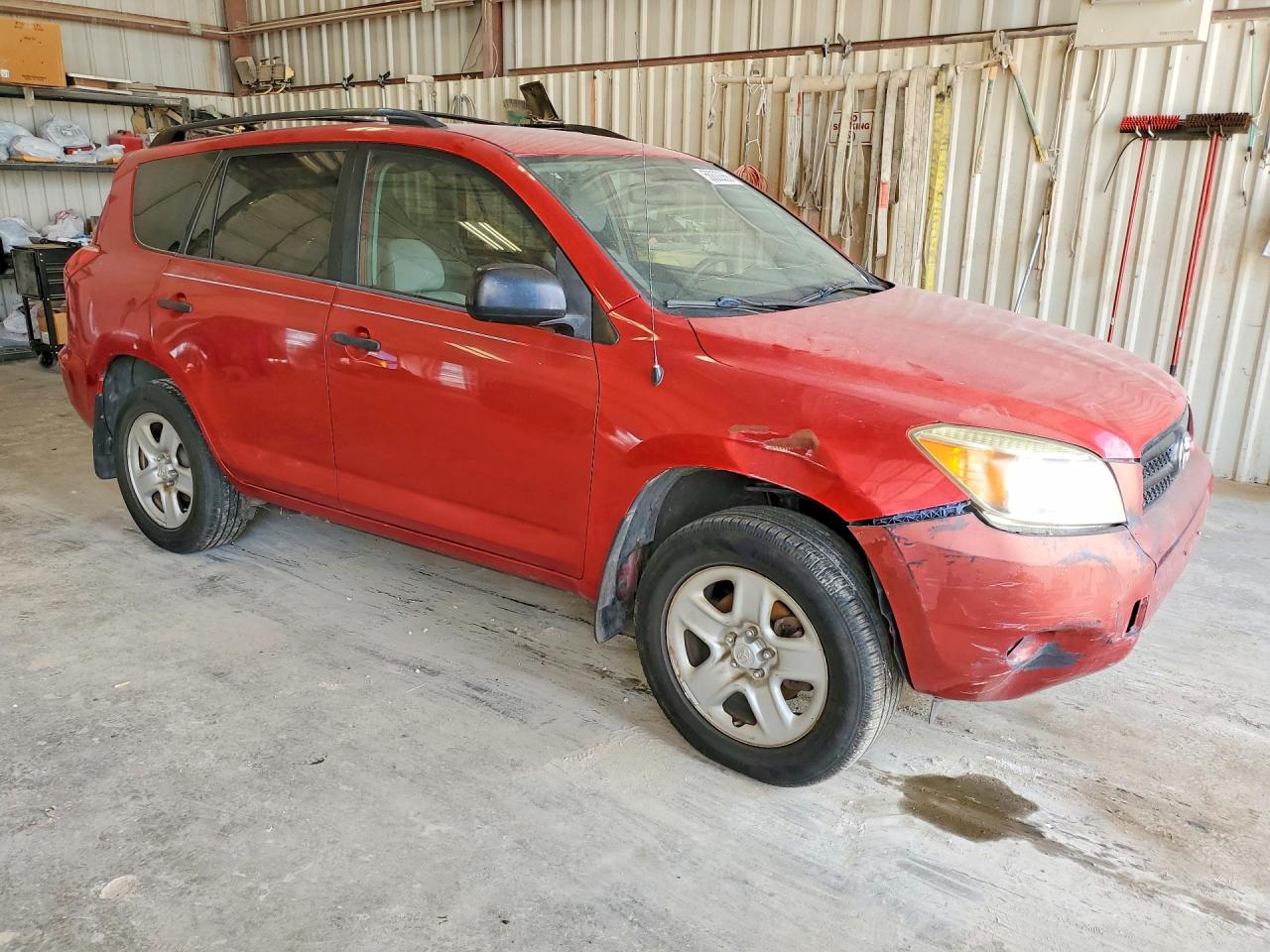 2006 Toyota Rav4 Base Red vin: JTMZD35V665032108