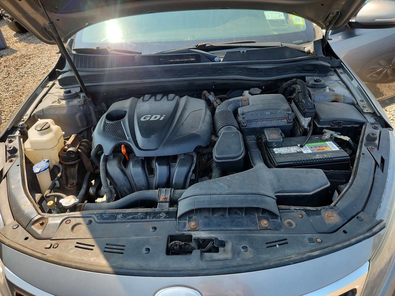 2013 Kia Optima Lx Серый vin: 5XXGM4A76DG228515