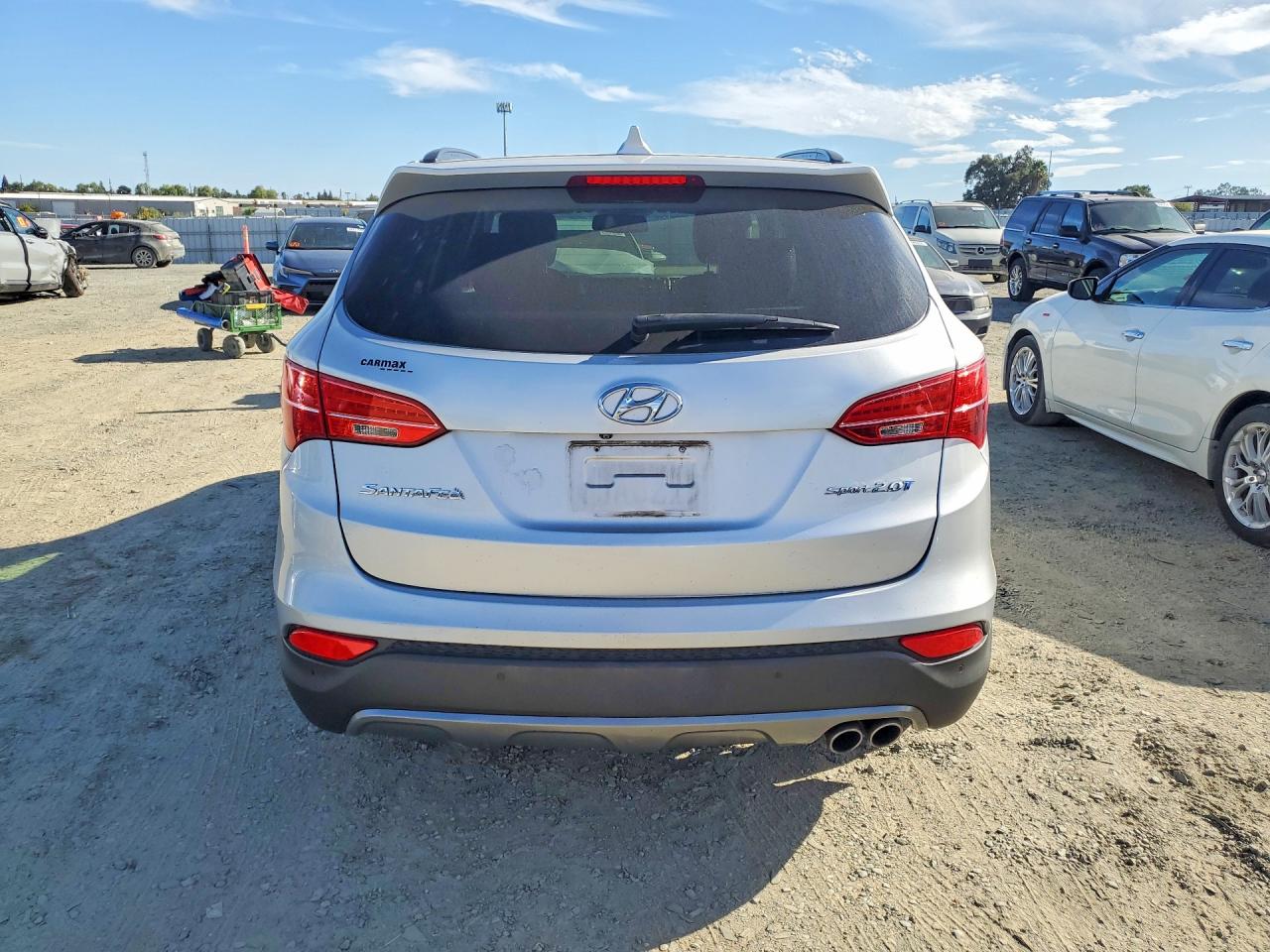 2014 Hyundai Santa Fe Sport 2.0t Серебряный vin: 5XYZW3LA5EG207254