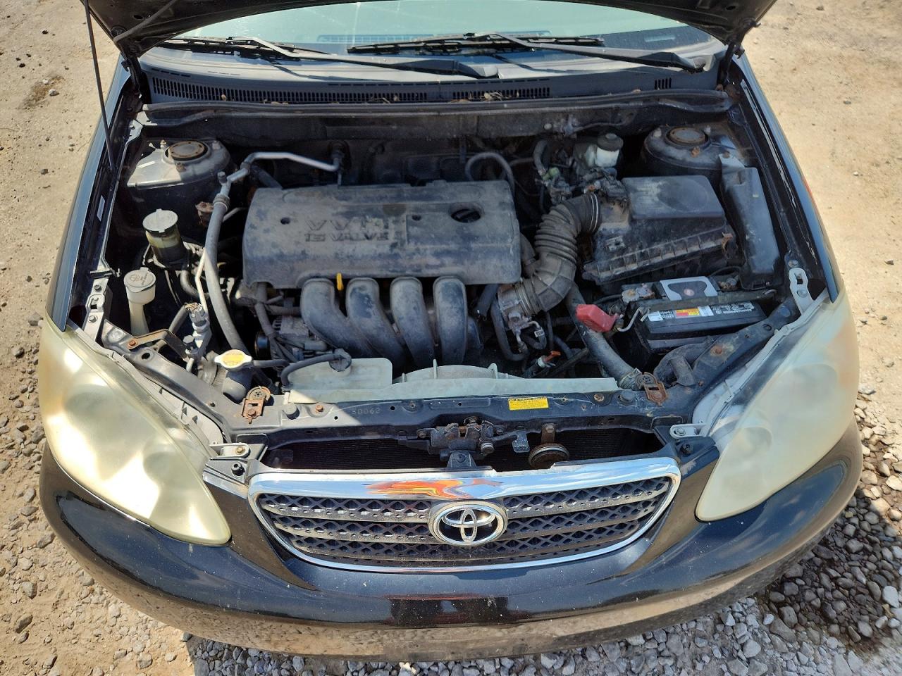 2005 Toyota Corolla Ce Black vin: 1NXBR32EX5Z406467