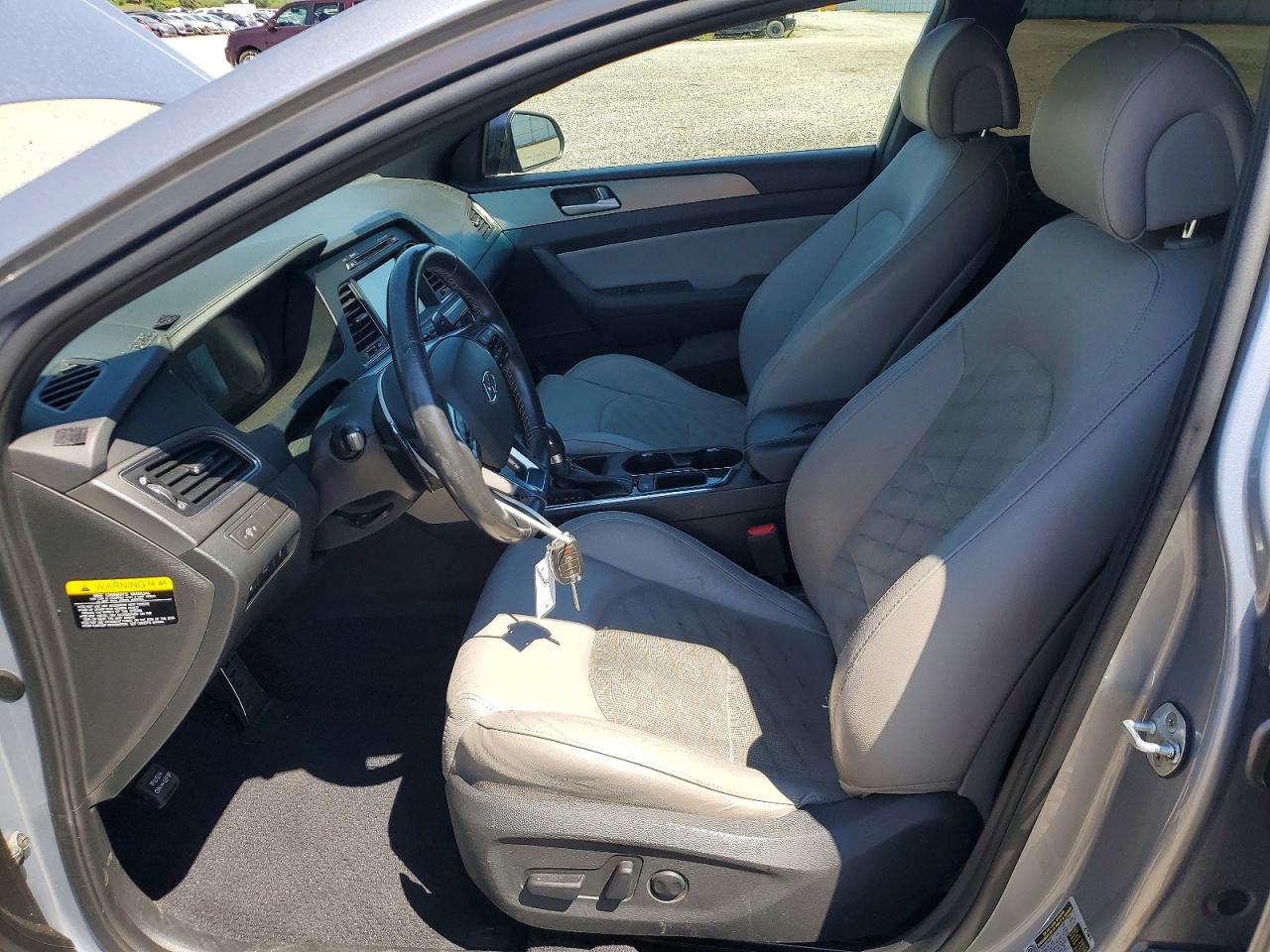 2017 Hyundai Sonata Sport 2.0t Серебряный vin: 5NPE34ABXHH579047