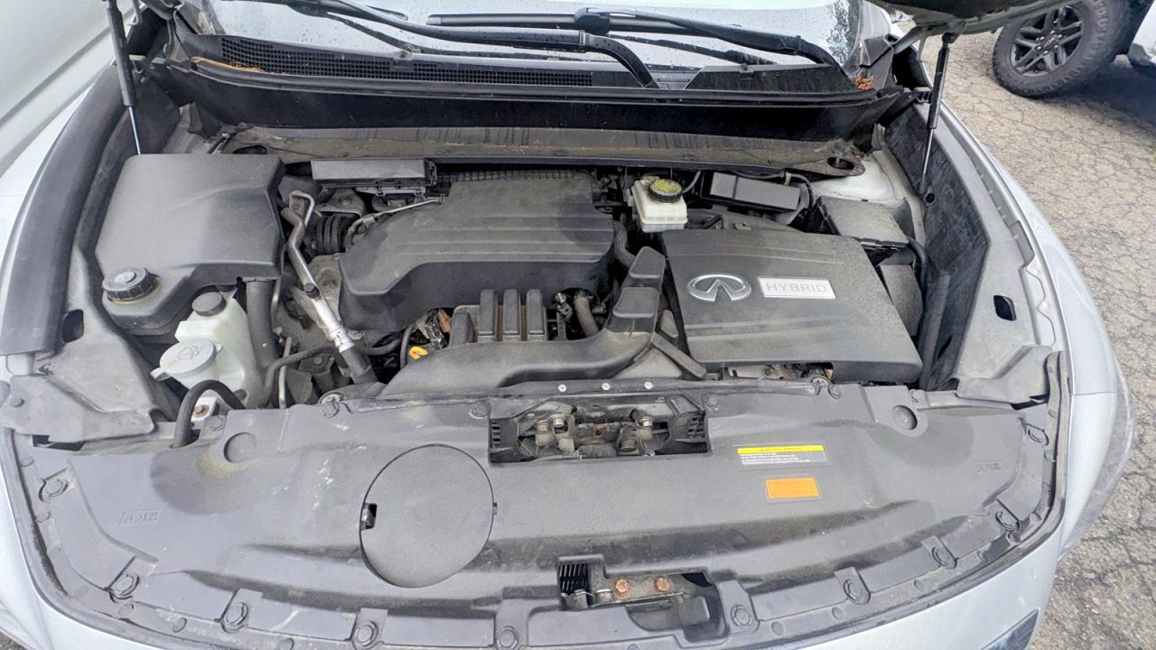 2014 Infiniti Qx60 Hybrid Silver vin: 5N1CL0MMXEC512657