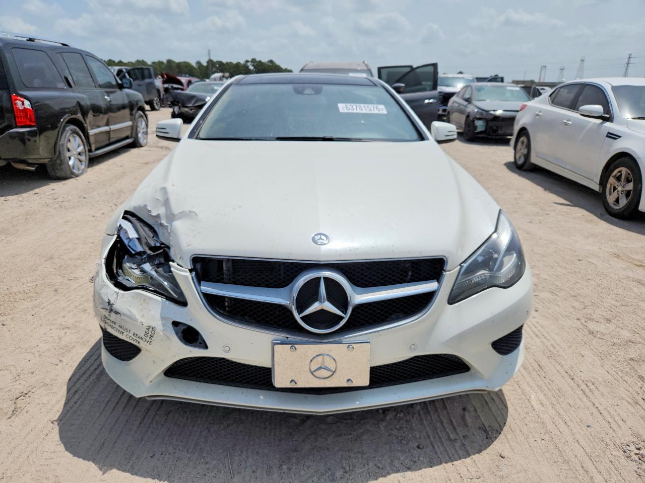 2014 Mercedes-benz E 350 White vin: WDDKJ5KB1EF230352