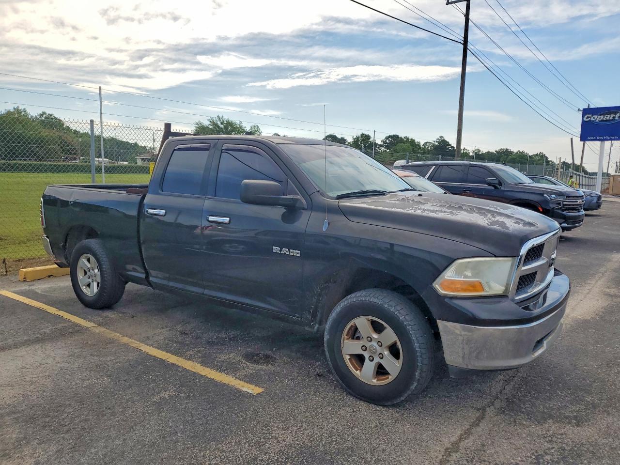 2009 Dodge Ram 1500 Black vin: 1D3HB18P19S801565
