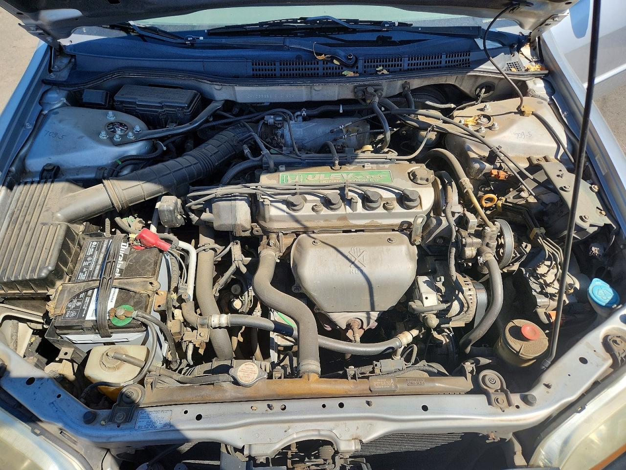 2001 Honda Accord Ex Silver vin: JHMCG66831C021853