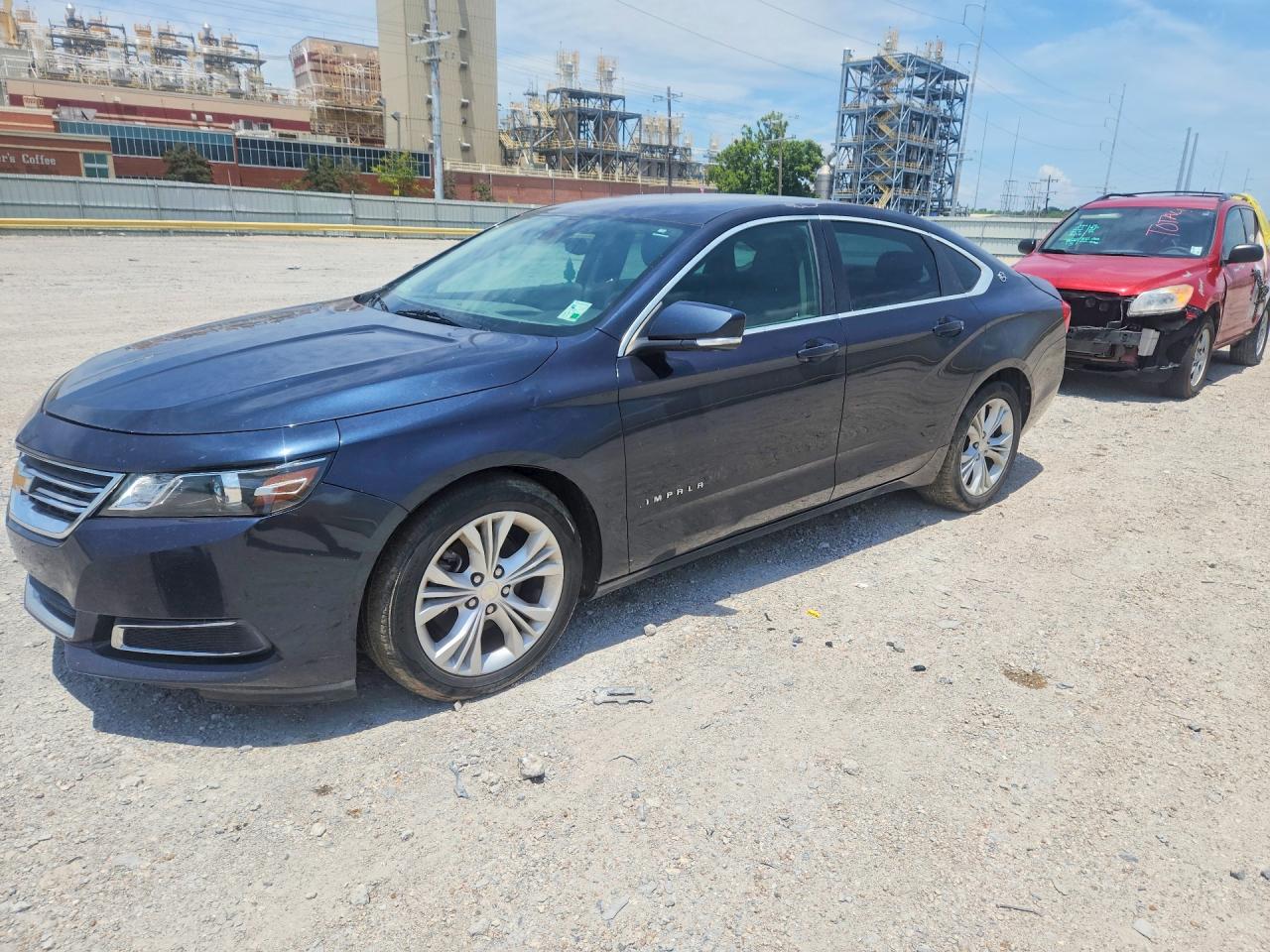 2014 Chevrolet Impala Lt Blue vin: 2G1115SL6E9192987
