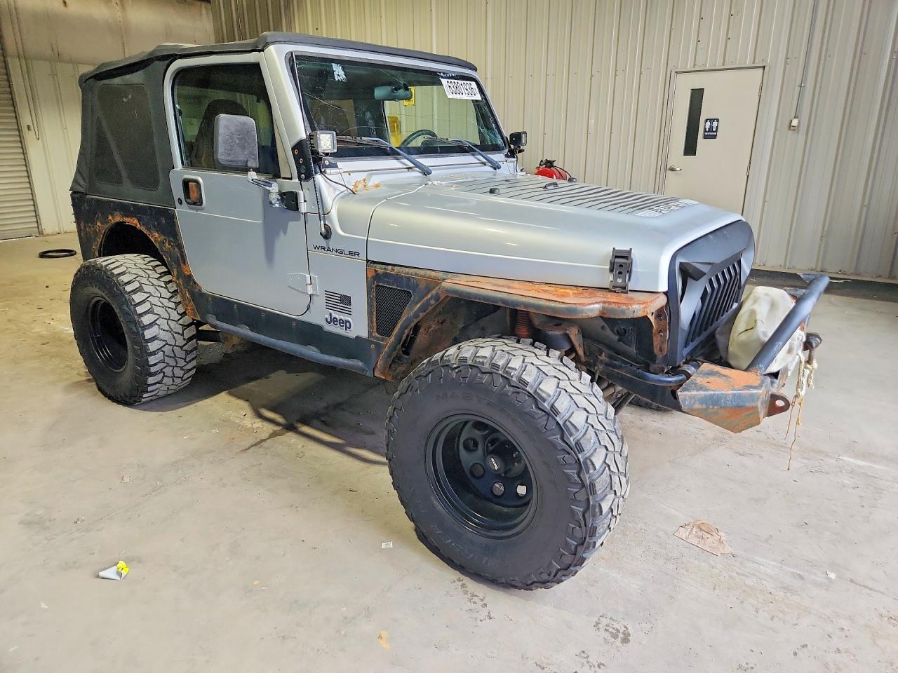 2002 Jeep Wrangler / Tj X Silver vin: 1J4FA39S82P745127