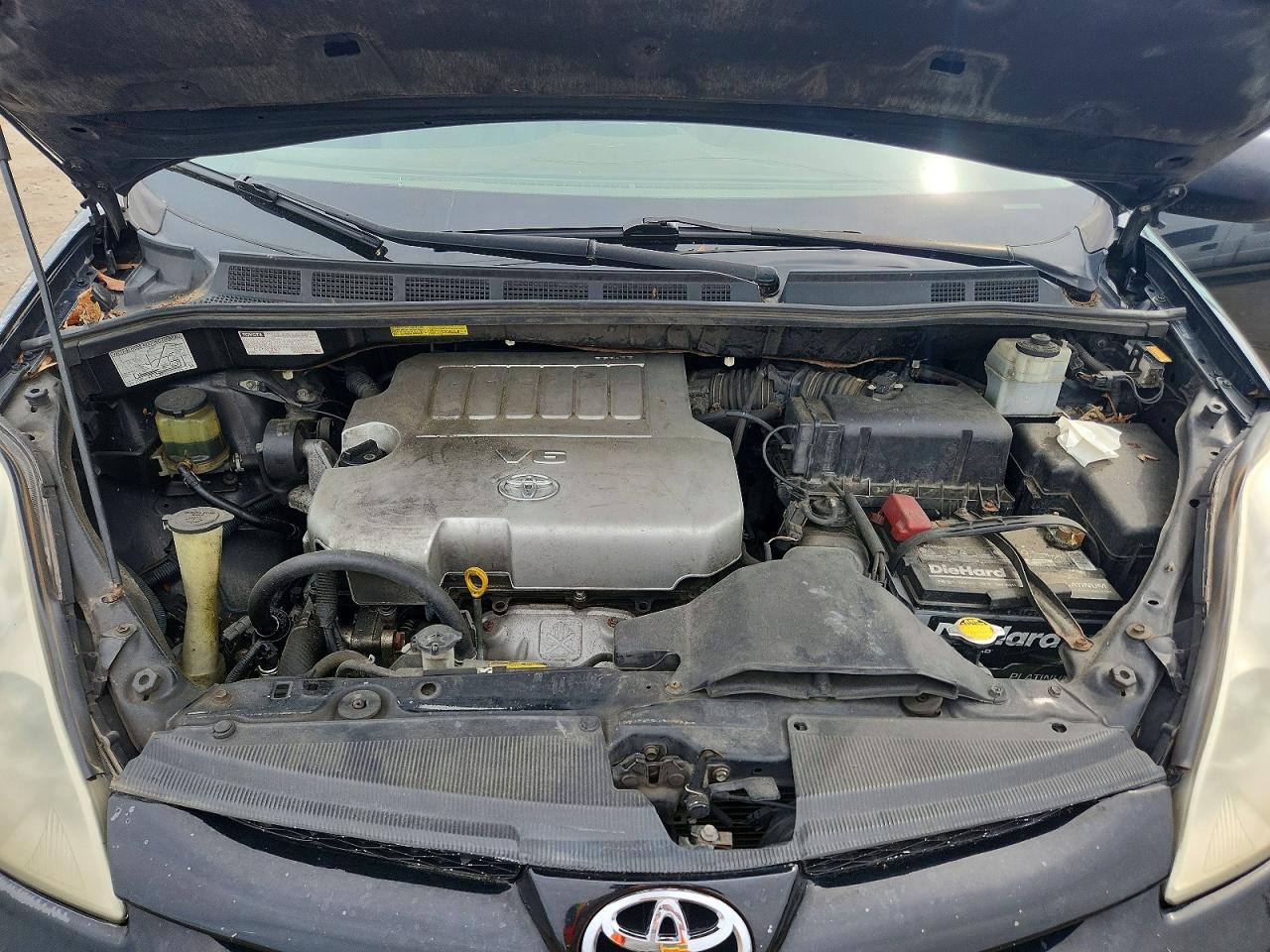 2008 Toyota Sienna Le 8-passenger Black vin: 5TDZK23C08S193486