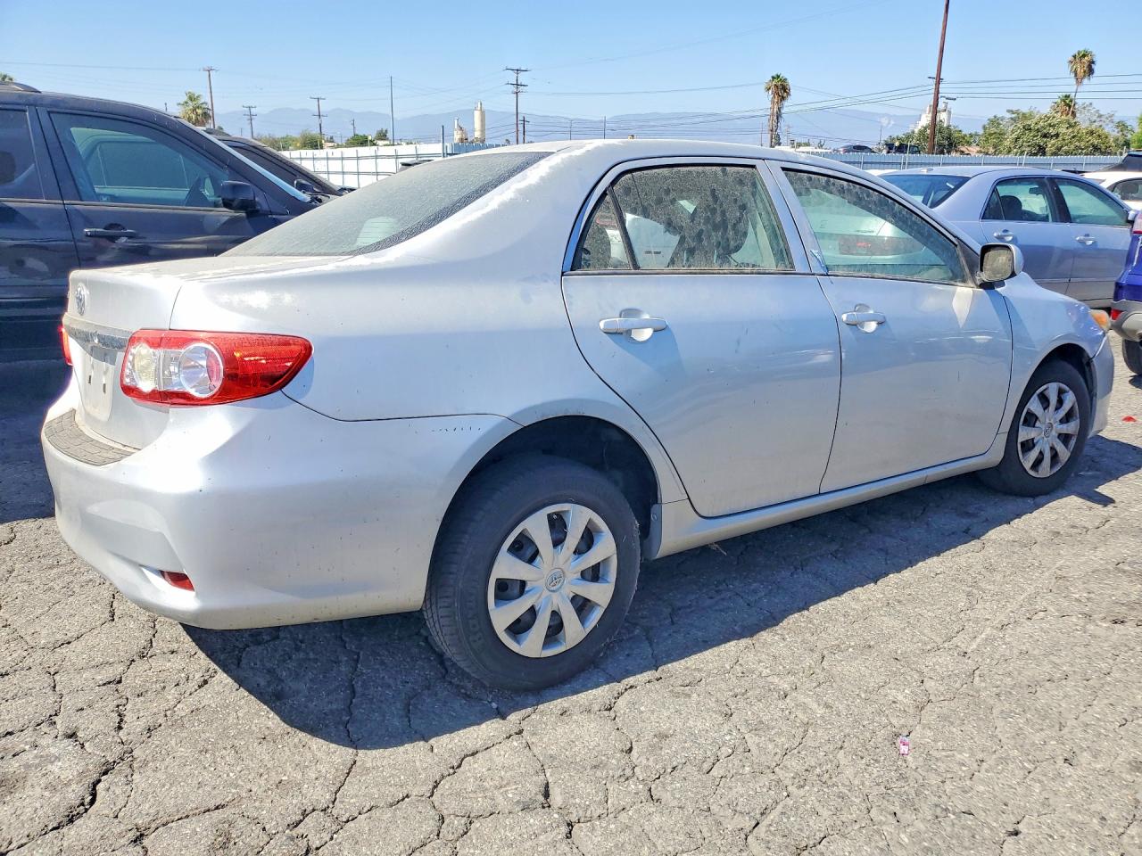 2012 Toyota Corolla L Серебряный vin: 5YFBU4EE2CP037764