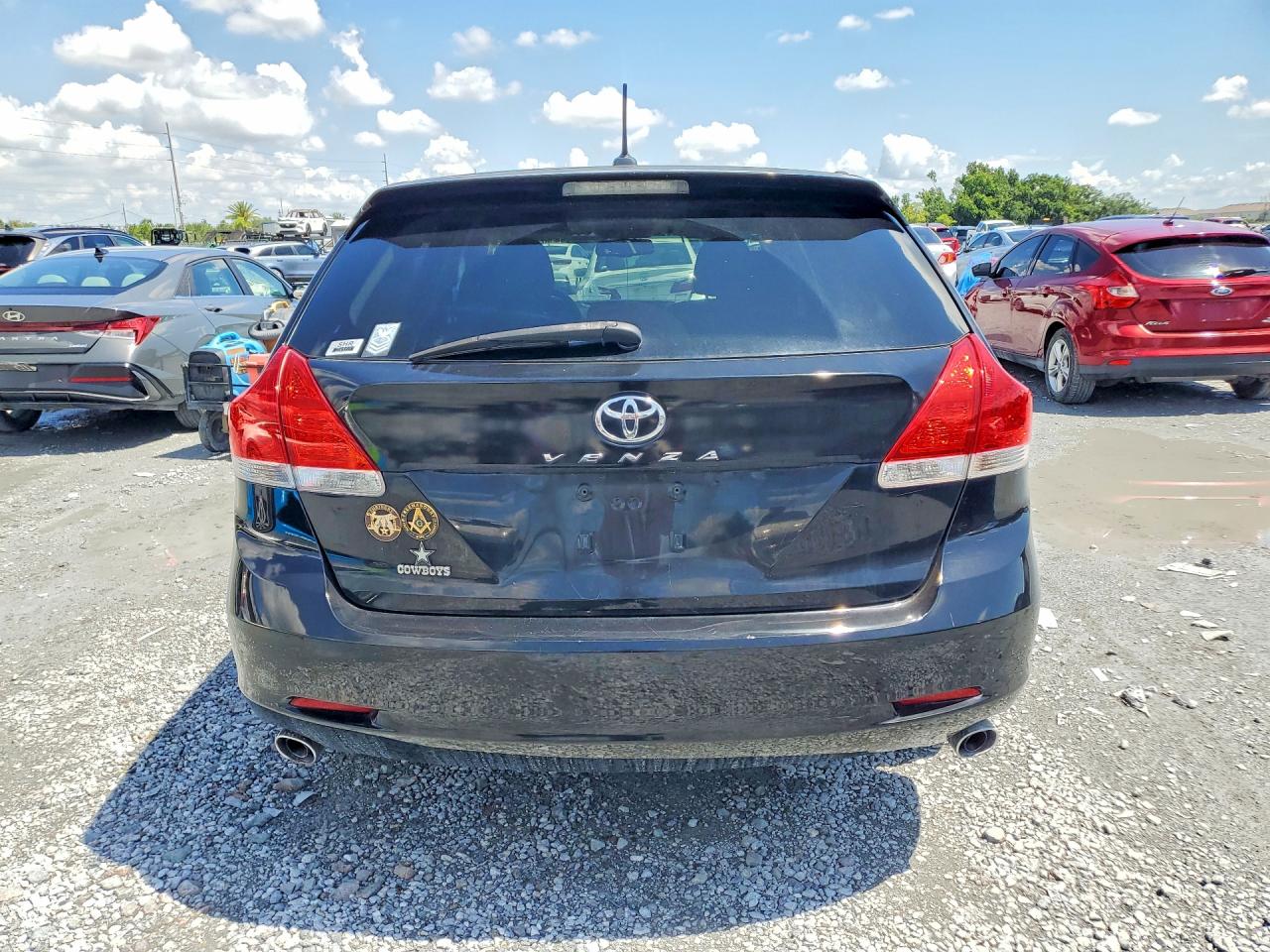 2009 Toyota Venza Fwd V6 Black vin: 4T3ZK11A89U016972