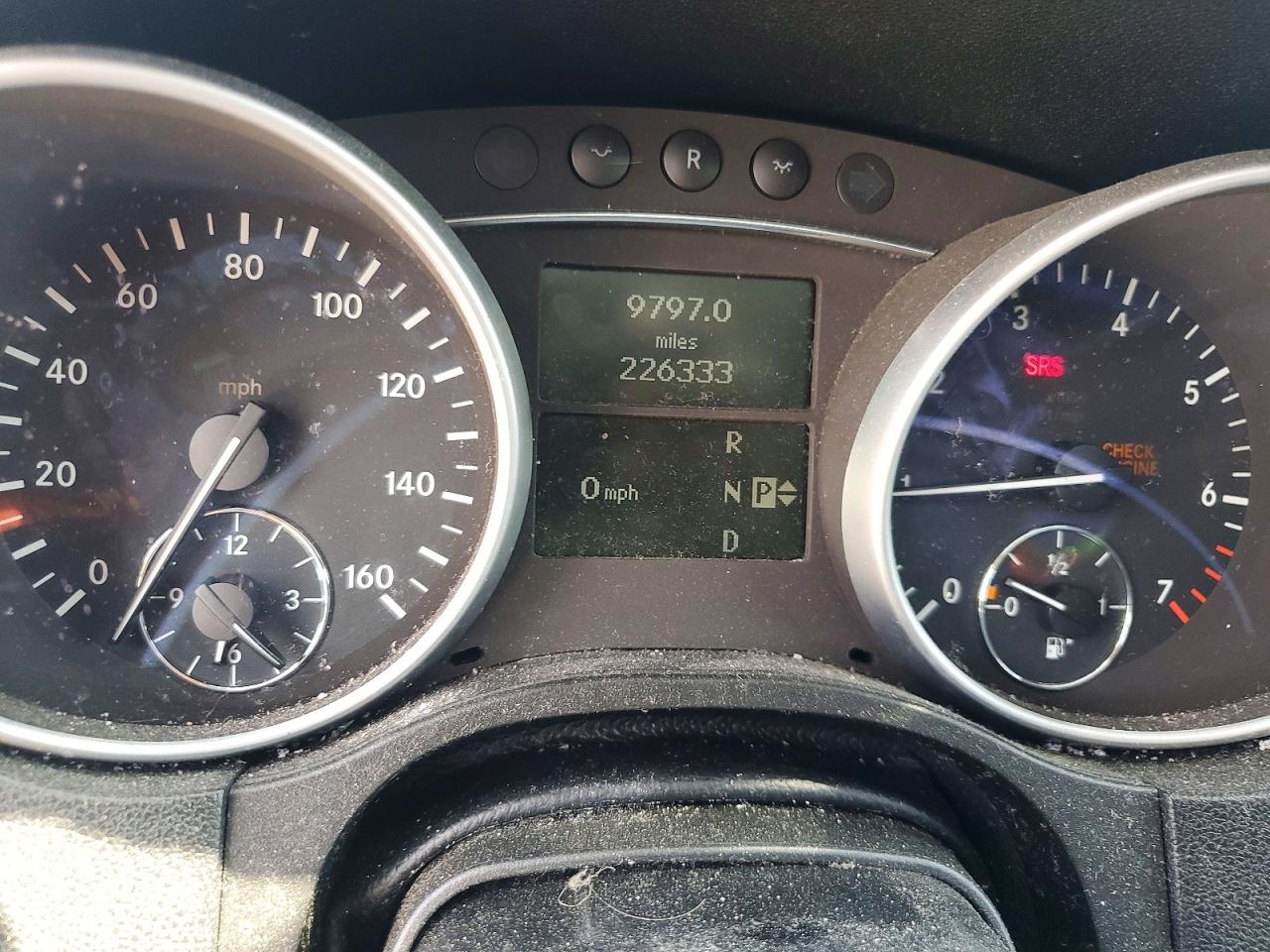 2007 Mercedes-benz Ml 350 Black vin: 4JGBB86E47A201937