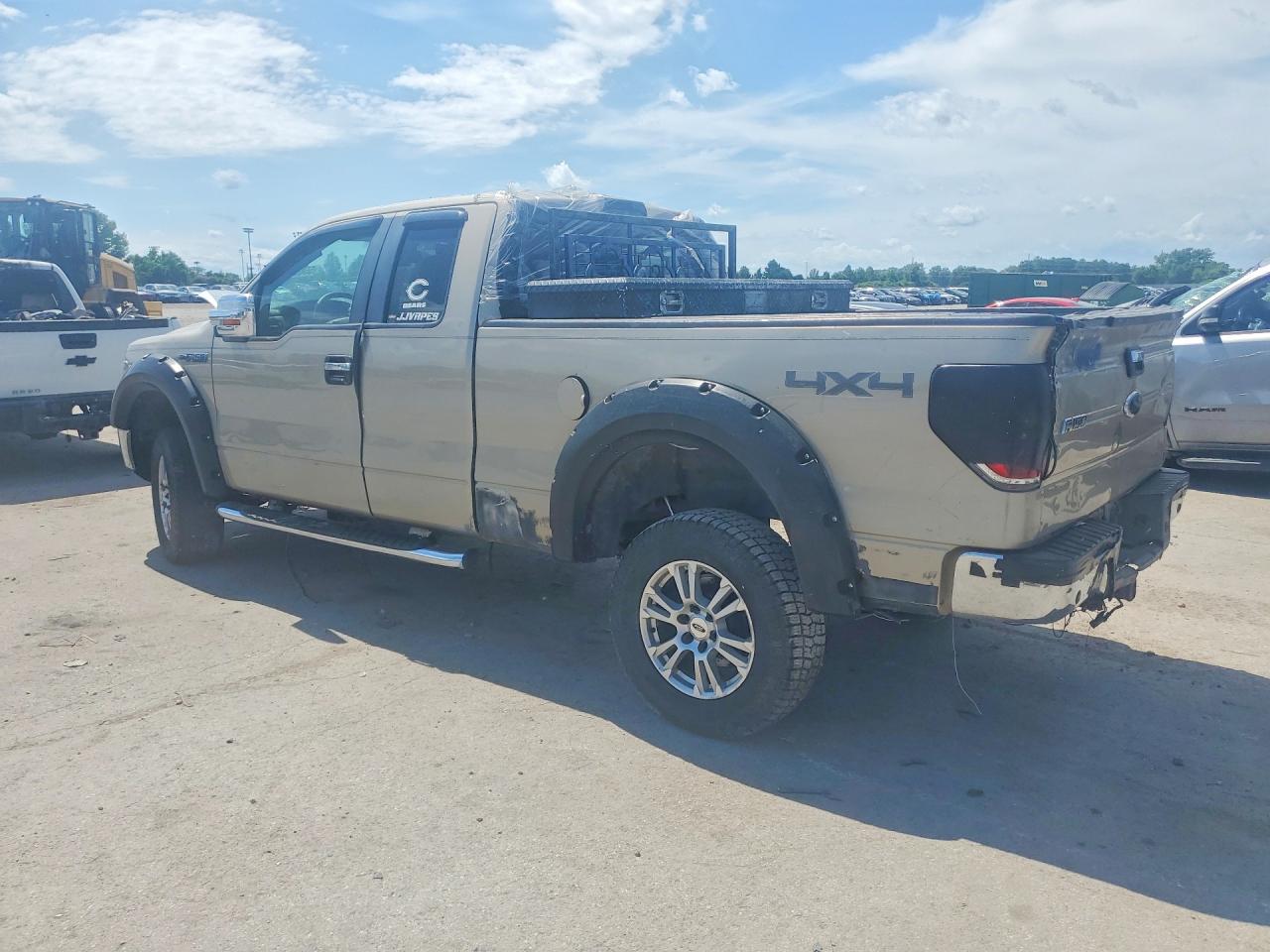 2009 Ford F150 Super Cab Beige vin: 1FTPX14V19FA98780
