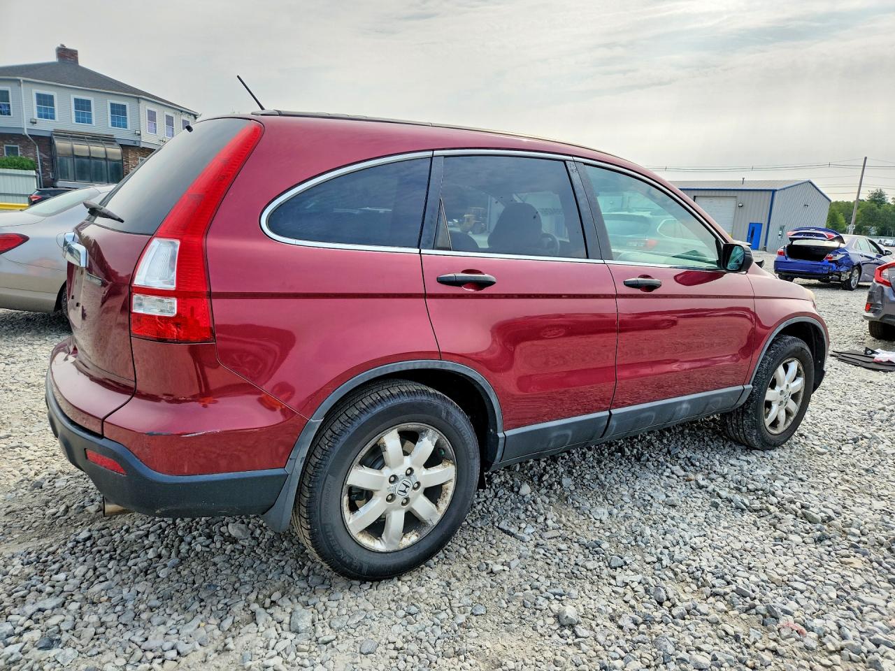 2009 Honda Cr-v Ex Maroon vin: 5J6RE48539L033869