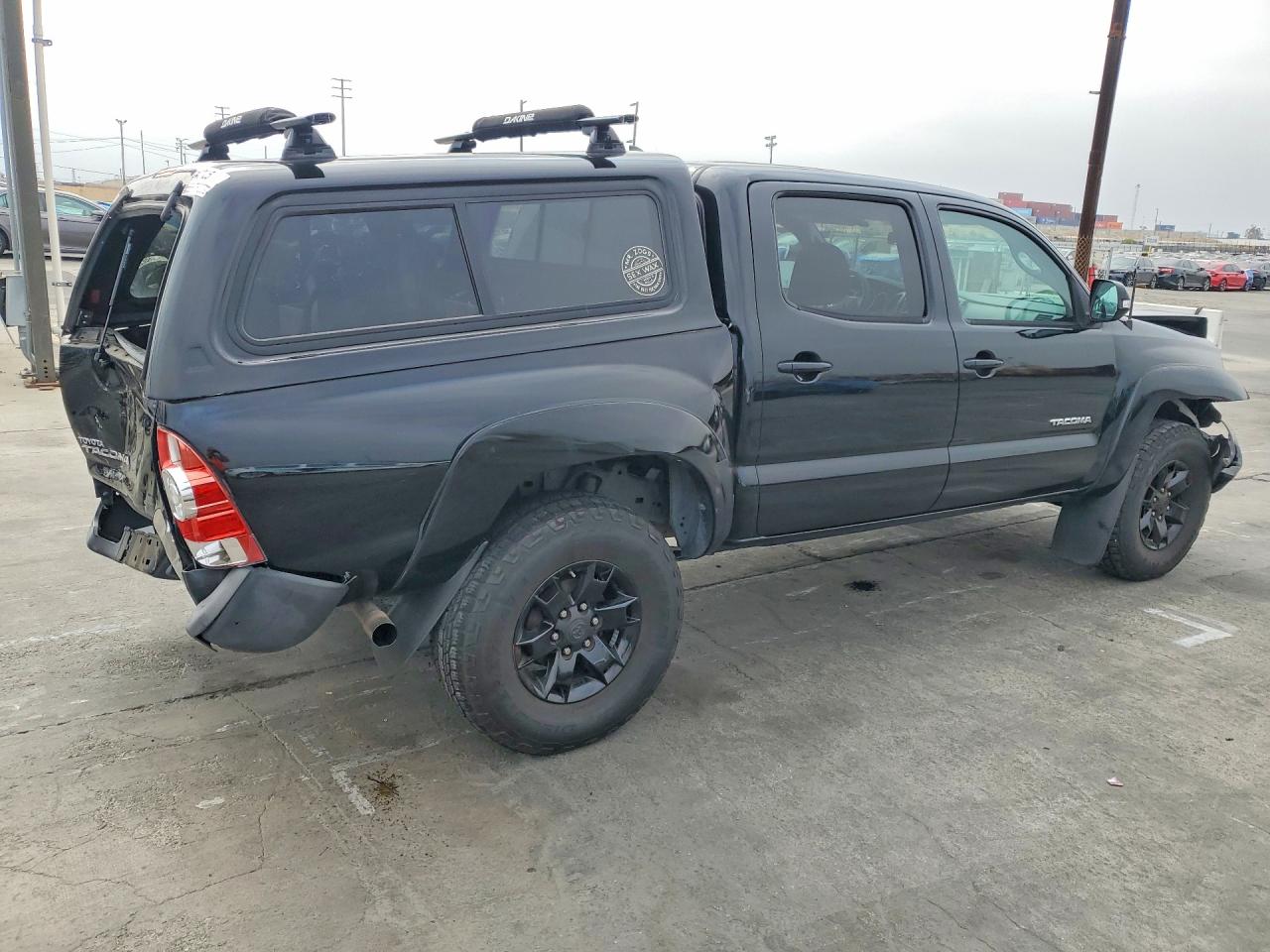 2014 Toyota Tacoma Double Cab Prerunner Черный vin: 5TFJU4GN4EX056555