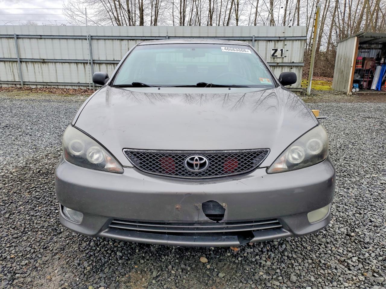 2005 Toyota Camry Se V6 Gray vin: 4T1BA32KX5U038658