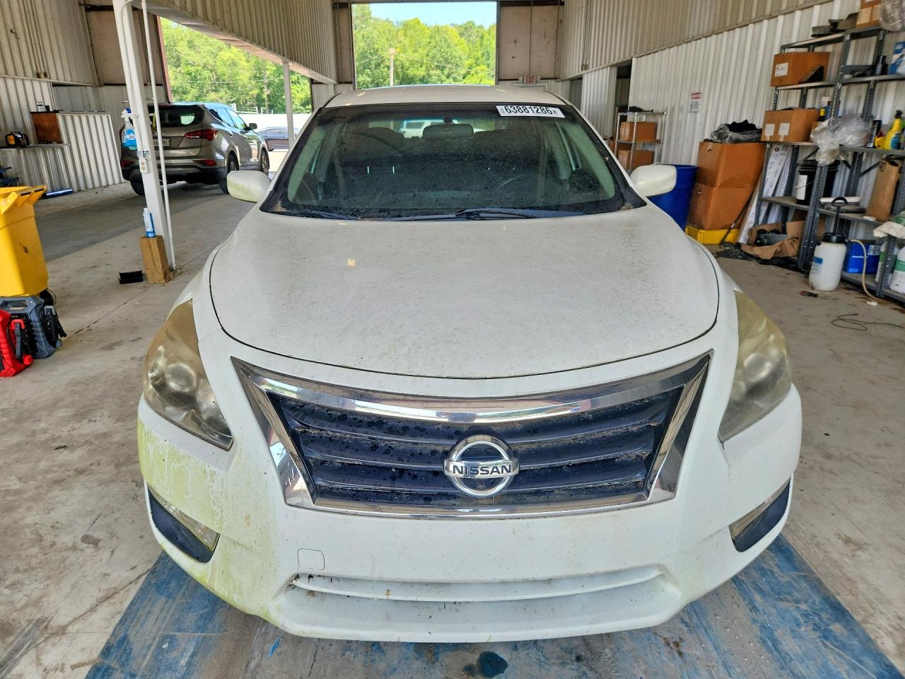 2013 Nissan Altima 2.5 White vin: 1N4AL3AP4DC122198