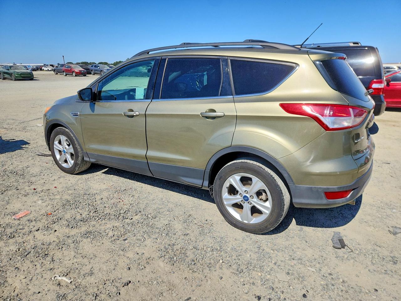2013 Ford Escape Se Green vin: 1FMCU0GX8DUB15654