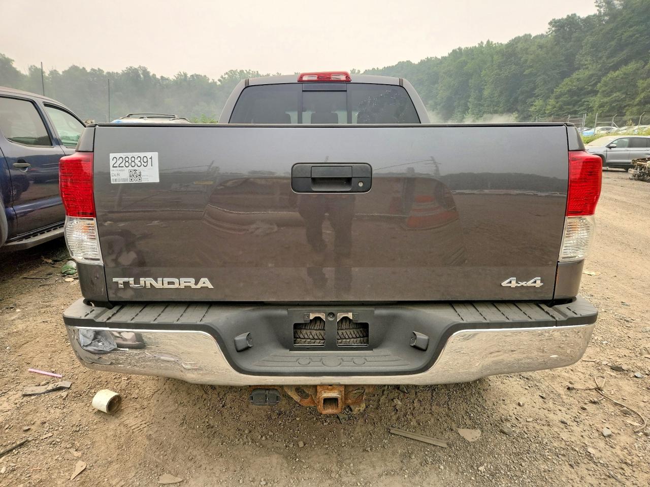2013 Toyota Tundra Double Cab Sr5 Gray vin: 5TFUM5F1XDX042224