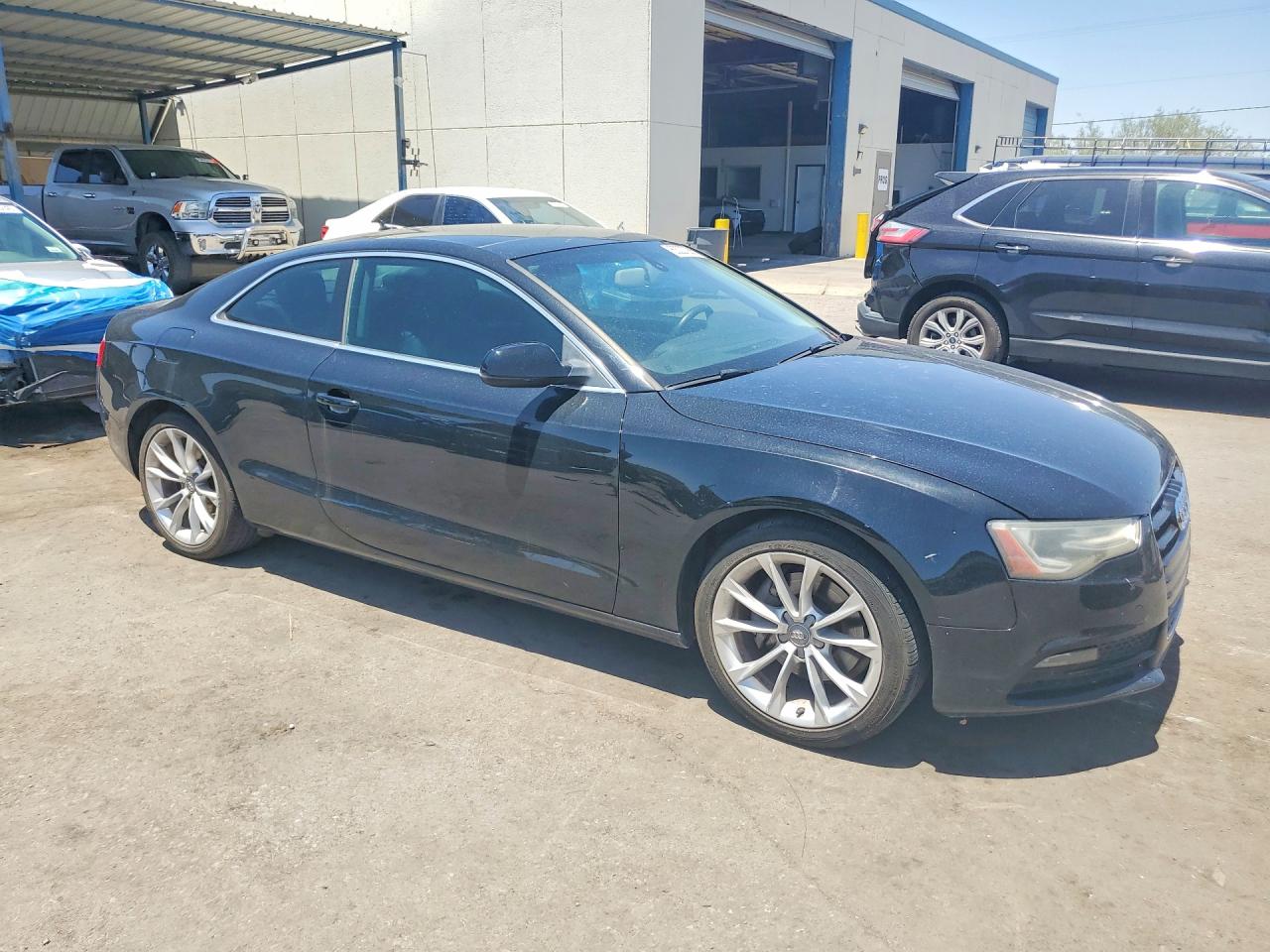 2014 Audi A5 Premium Black vin: WAUCFAFR1EA070547