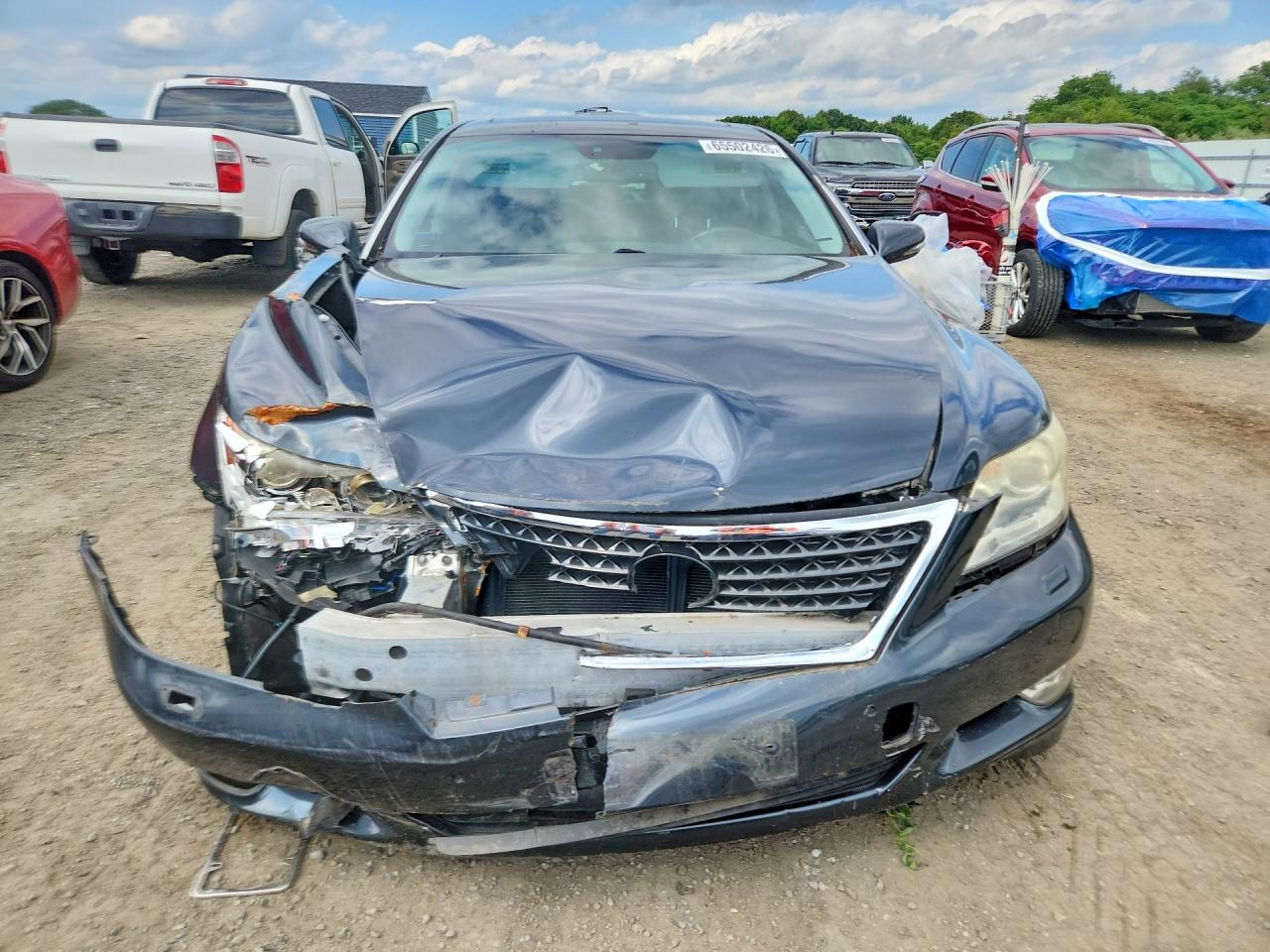2010 Lexus Ls 460 Charcoal vin: JTHBL5EF6A5097380