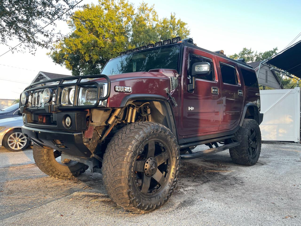 2006 Hummer H2 Фиолетовый vin: 5GRGN23U86H112550