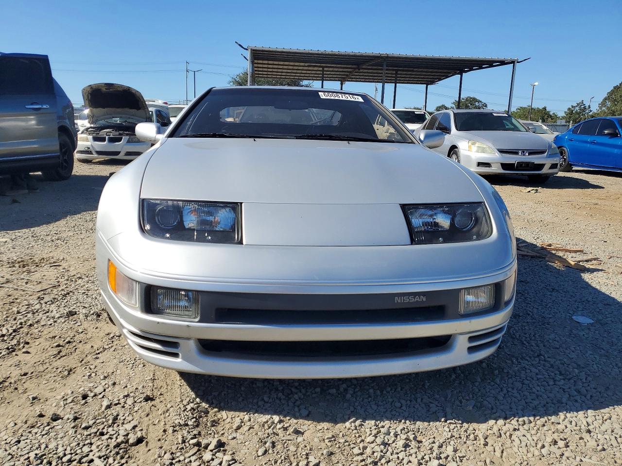 1990 Nissan 300zx Turbo Silver vin: JN1CZ24A7LX002747