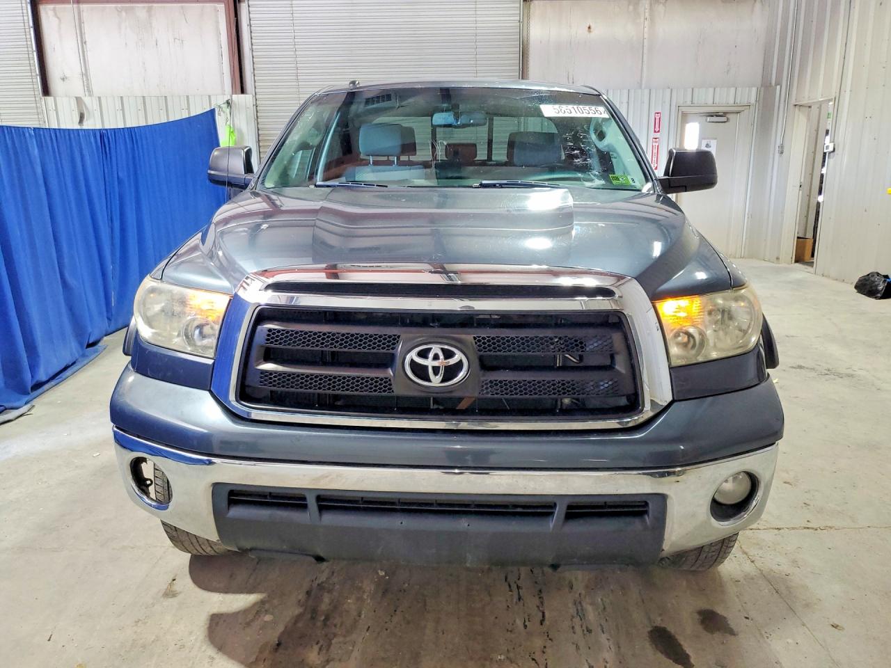 2010 Toyota Tundra Double Cab Sr5 Gray vin: 5TFUW5F15AX117336