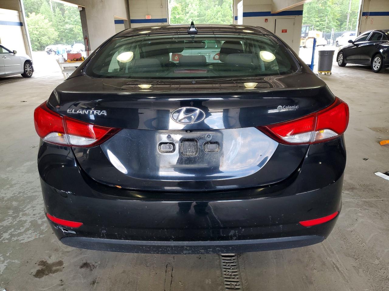2015 Hyundai Elantra Se Black vin: KMHDH4AE5FU438117