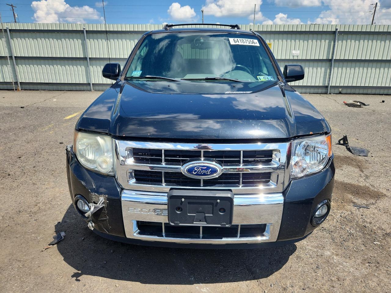 2010 Ford Escape Limited Черный vin: 1FMCU9EG5AKD11842