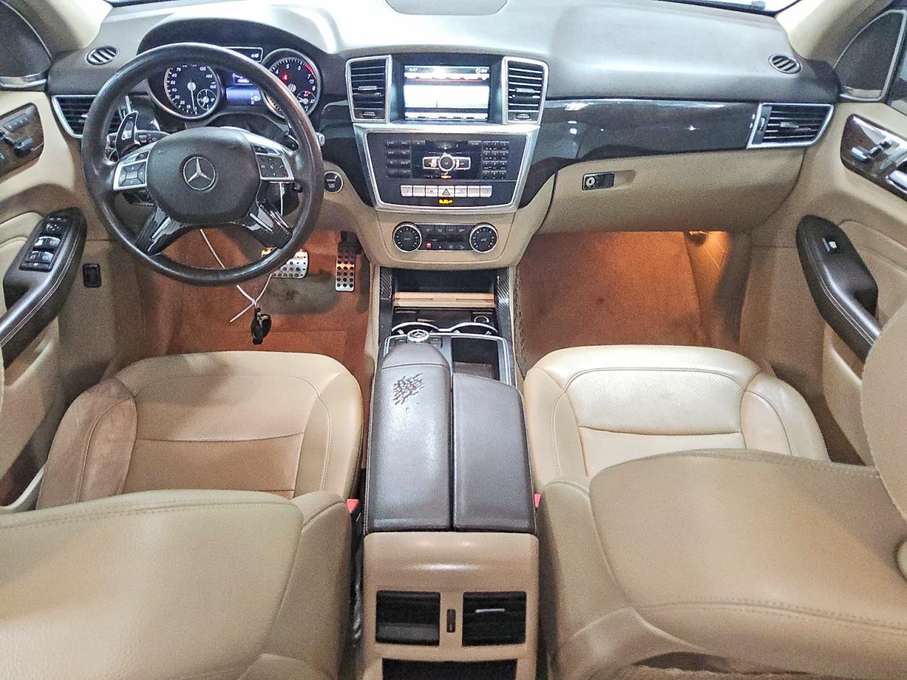 2015 Mercedes-benz Ml 350 4matic White vin: 4JGDA5HB6FA545782