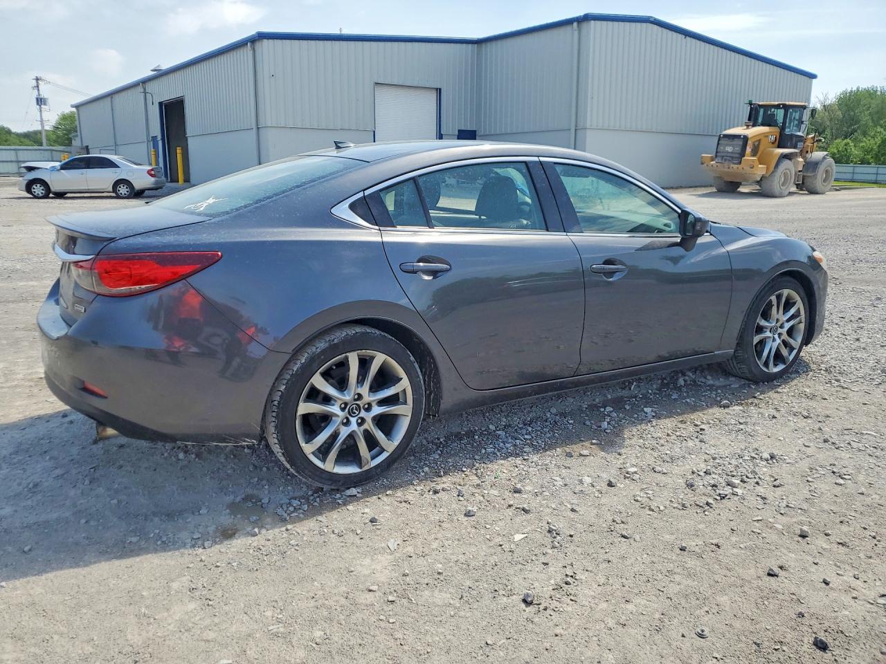 2014 Mazda 6 Grand Touring Gray vin: JM1GJ1W64E1141510