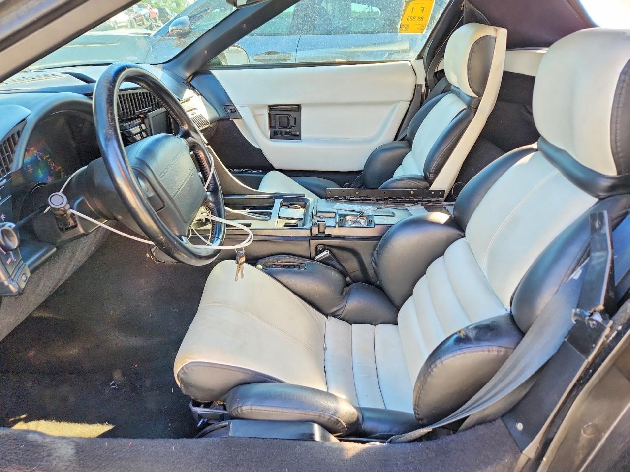 1992 Chevrolet Corvette Black vin: 1G1YY33P4N5109506