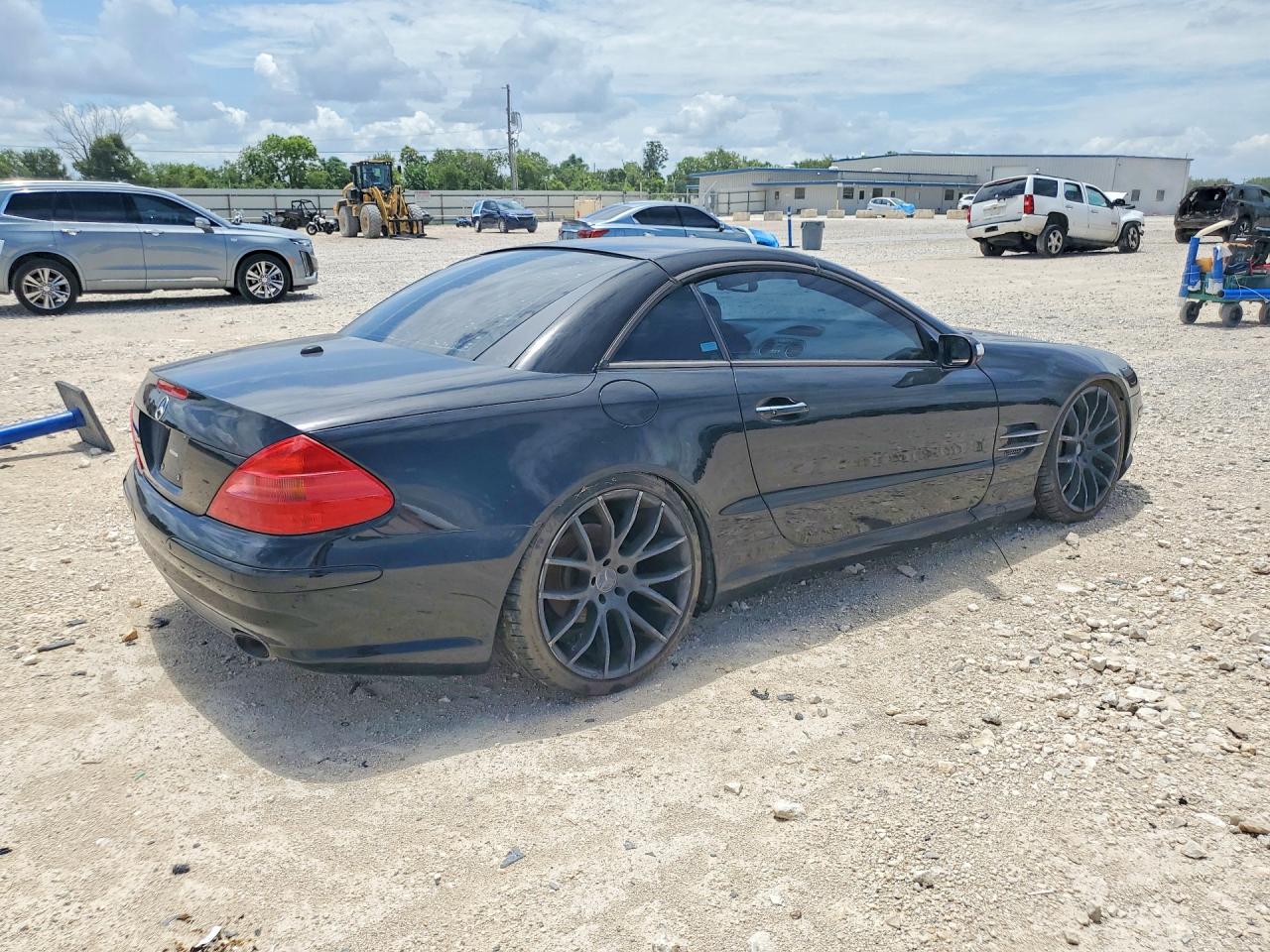 2004 Mercedes-benz Sl 500 Black vin: WDBSK75FX4F085052