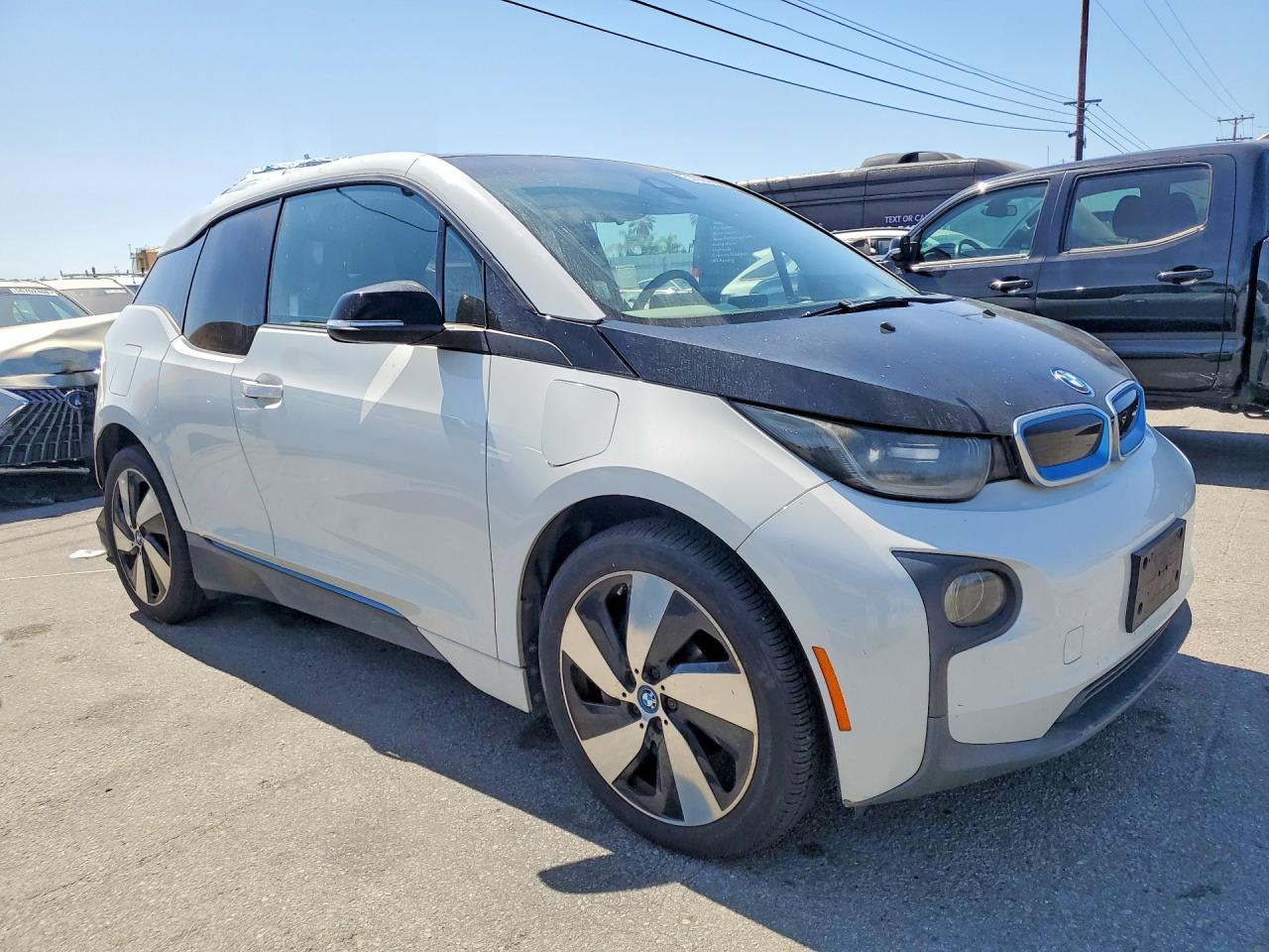 2015 Bmw I3 Rex White vin: WBY1Z4C59FV504422