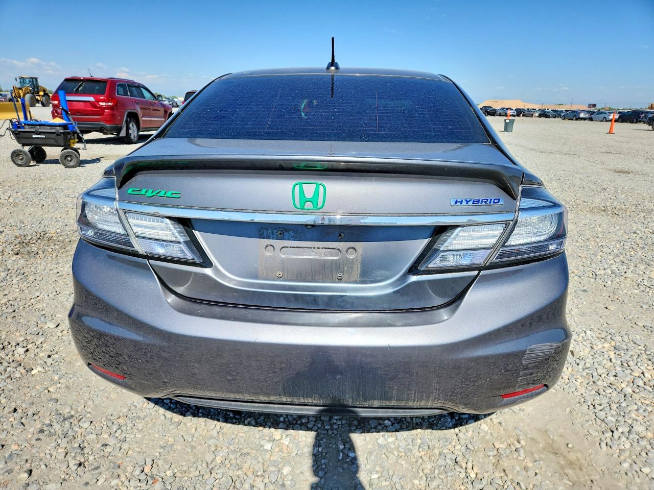 2013 Honda Civic Hybrid Серый vin: 19XFB4F26DE000926