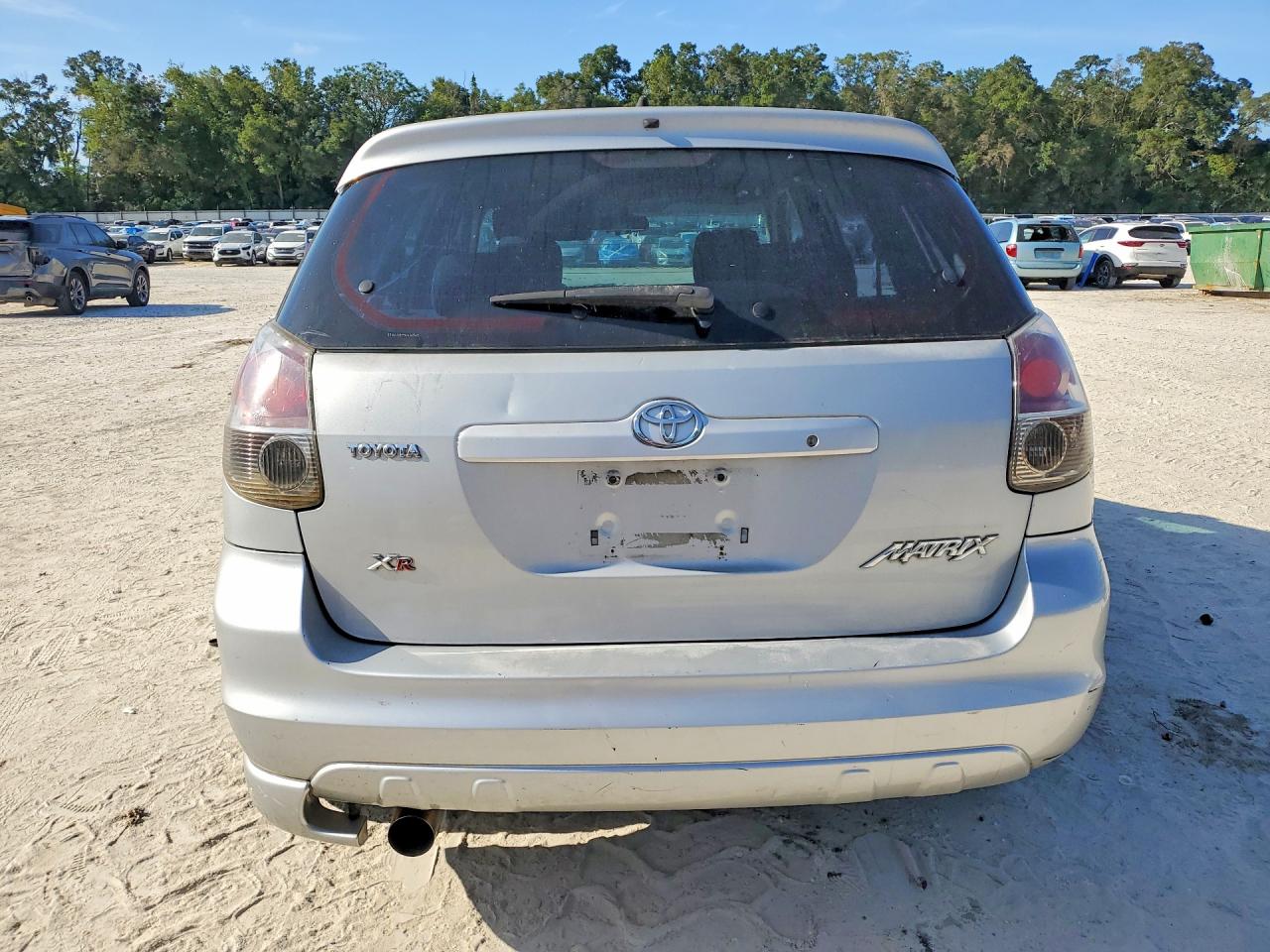 2005 Toyota Matrix Xr Silver vin: 2T1KR32E95C414545