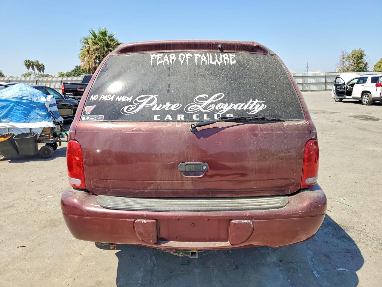 2001 Dodge Durango Burgundy vin: 1B4HR28N61F538685