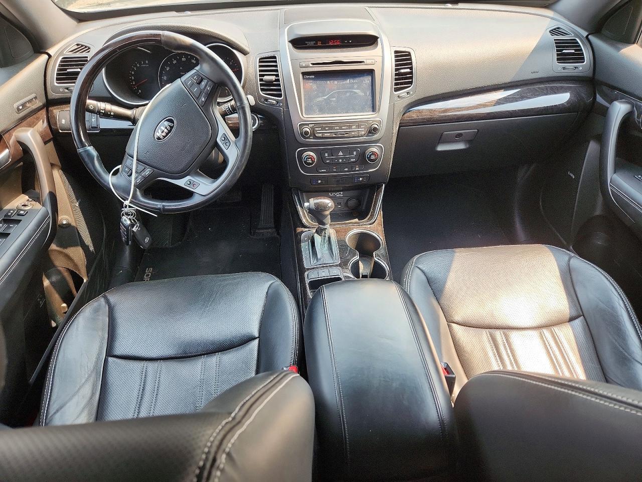 2014 Kia Sorento Sx Limited Black vin: 5XYKWDA70EG449738