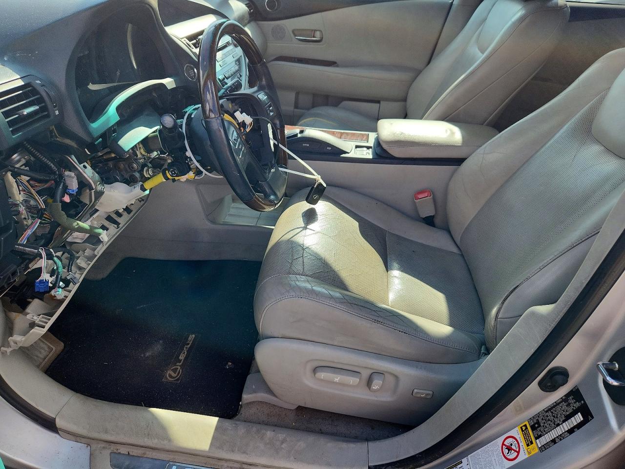 2010 Lexus Rx 350 Silver vin: 2T2BK1BA4AC005378