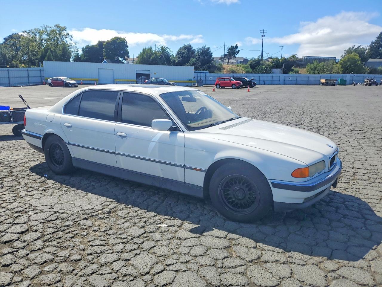 1999 Bmw 740 Il Белый vin: WBAGH8335XDP03041