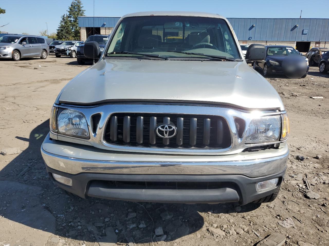 2004 Toyota Tacoma Double Cab Желто-коричневый vin: 5TEHN72N34Z442850