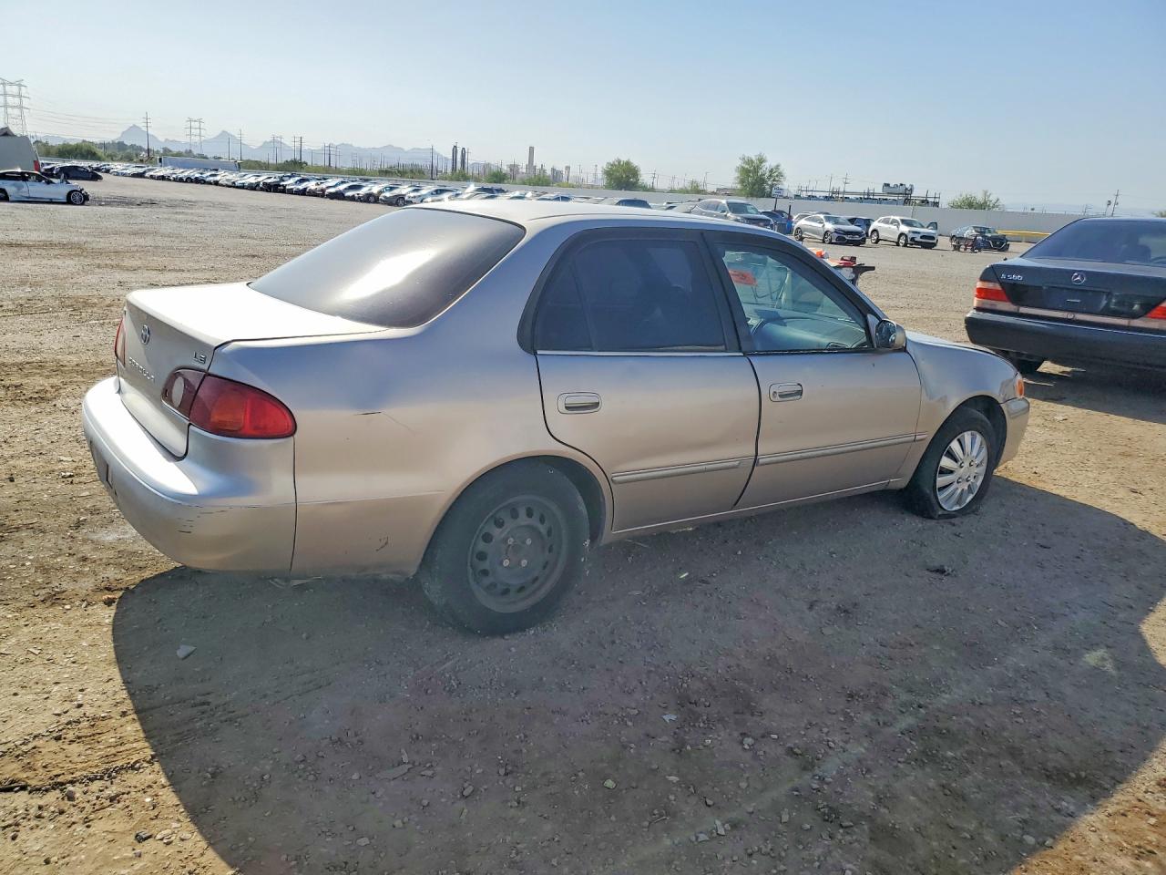 2001 Toyota Corolla Ce Серебряный vin: 1NXBR12E71Z423287