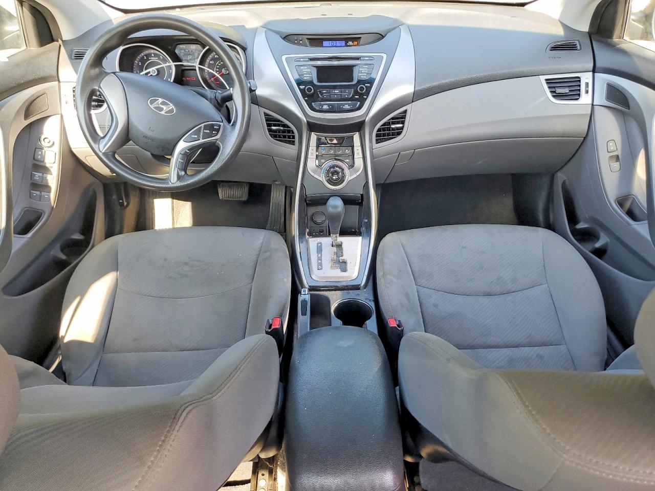2013 Hyundai Elantra Gls Black vin: KMHDH4AE8DU765253