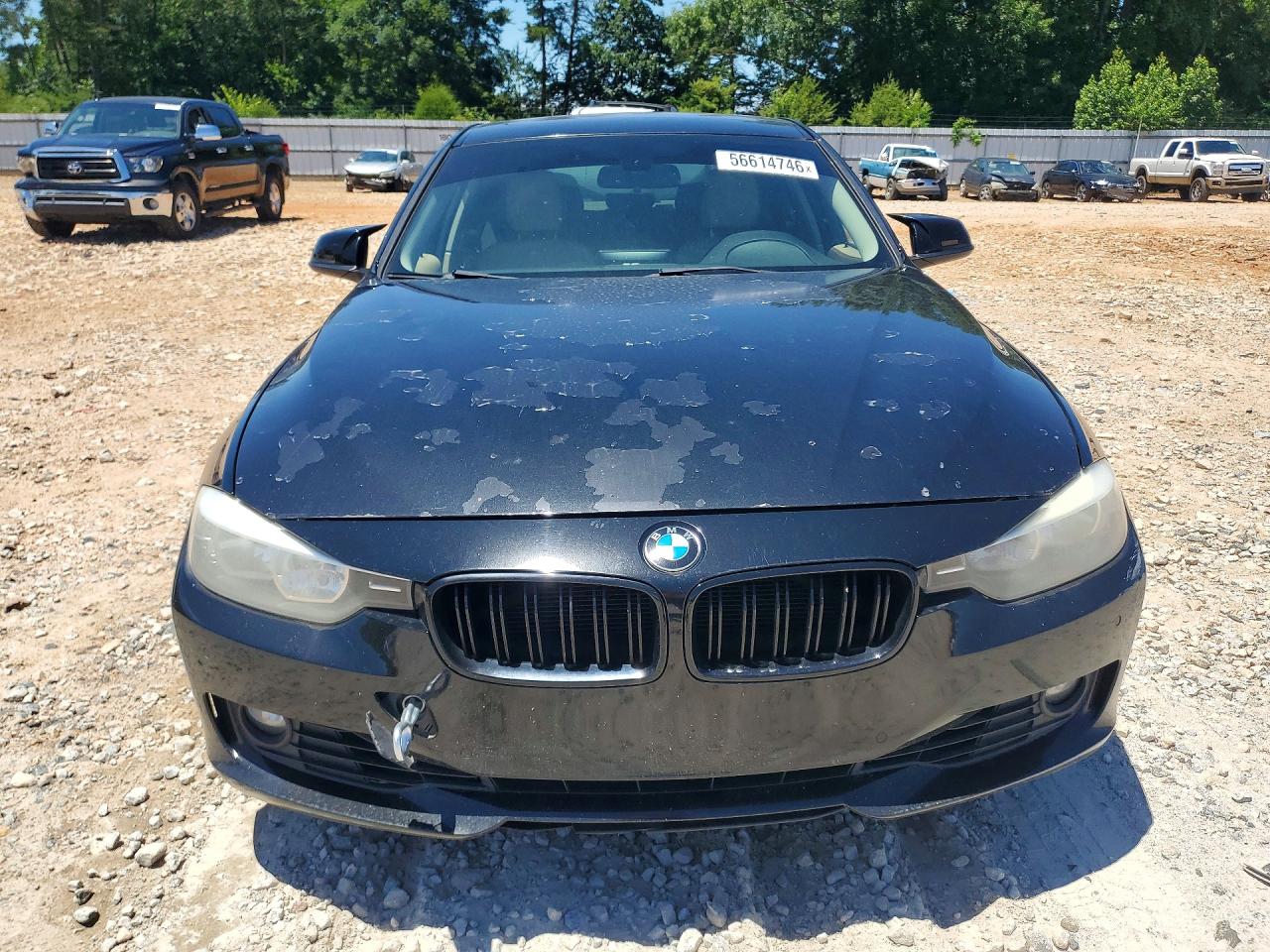 2014 Bmw 328 I Sulev Black vin: WBA3C1C53EK111877