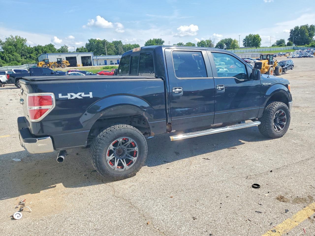 2012 Ford F150 Supercrew Black vin: 1FTFW1EF7CFB19483