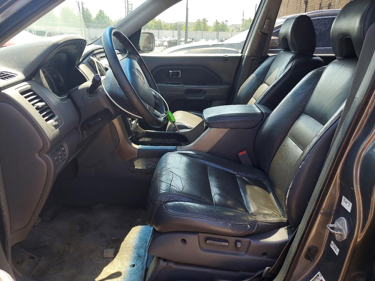 2007 Honda Pilot Exl Gray vin: 2HKYF18667H504596